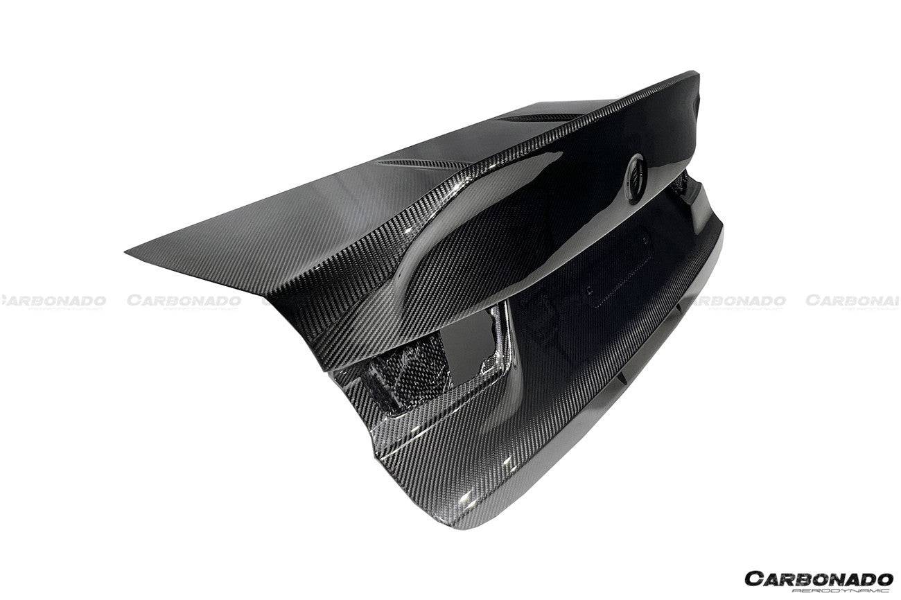 2021-UP BMW M4 G82 Coupe CS Style Dry Double Carbon Fiber Trunk - Carbonado Aero