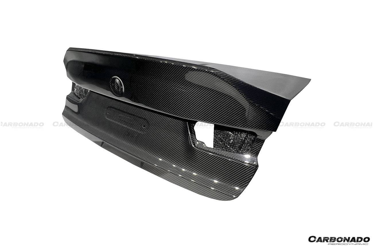 2021-UP BMW M4 G82 Coupe CS Style Dry Double Carbon Fiber Trunk - Carbonado Aero