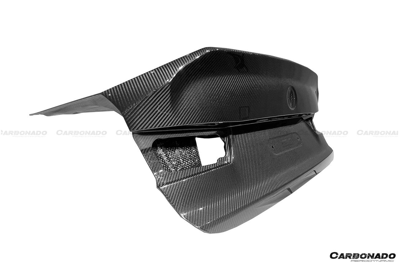 2021-UP BMW M4 G82 Coupe Only CS Style Dry Double Carbon Fiber Trunk - Carbonado