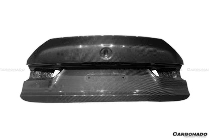 2021-UP BMW M4 G82 Coupe Only CS Style Dry Double Carbon Fiber Trunk - Carbonado
