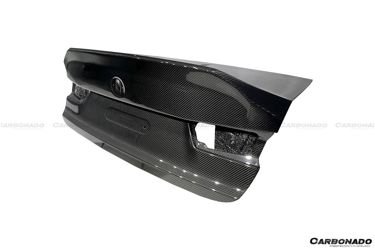 2021-UP BMW M4 G82 Coupe Only CS Style Dry Double Carbon Fiber Trunk - Carbonado