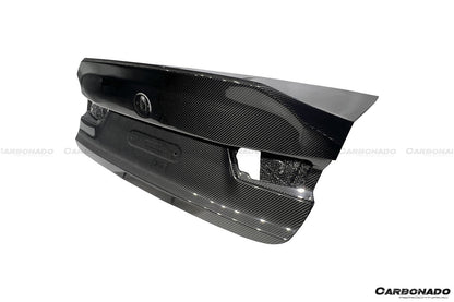 2021-UP BMW M4 G82 Coupe Only CS Style Dry Double Carbon Fiber Trunk - Carbonado