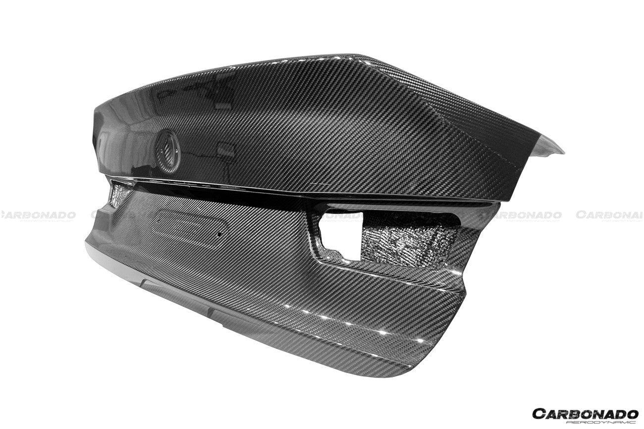 2021-UP BMW M4 G82 Coupe Only CS Style Dry Double Carbon Fiber Trunk - Carbonado