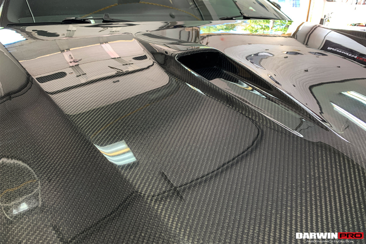 2008-2016 Nissan GTR R35 CBA/DBA BSE Style Carbon Fiber Hood - DarwinPRO Aerodynamics