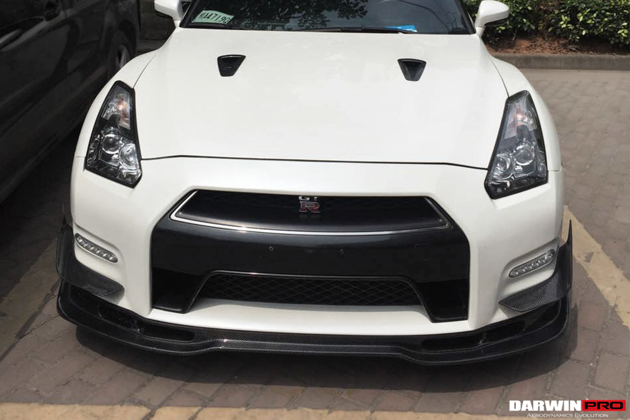 2012-2016 Nissan GTR R35 DBA BSE Style Carbon Fiber Front Lip - DarwinPRO Aerodynamics