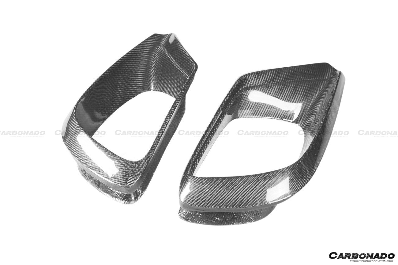 2017-2020 Mercedes Benz S63 W222 Sedan BRS Style Front Air Vents - Carbonado