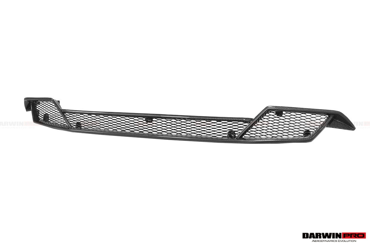 2015-2020 Lamborghini Huracan LP580 OE Style Carbon Rear Bumper Grill - DarwinPRO Aerodynamics