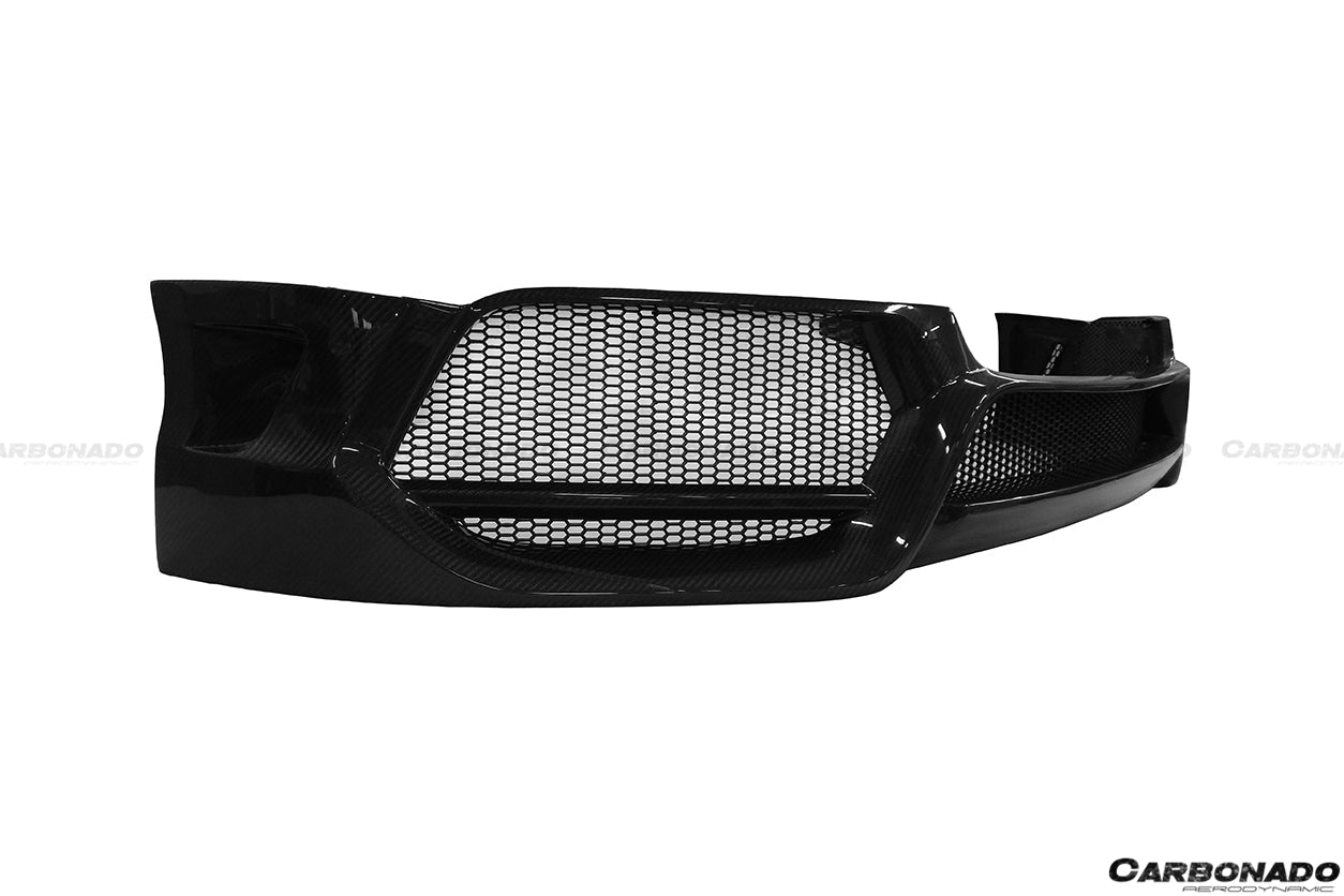 2012-2015 Bentley Continental  V8 GT/GTC/V8S - W12 GT/GTC/SPEED VRS Style Carbon Fiber Front Bumper - Carbonado