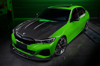 2019-2023 BMW 3 Series G20/G28 BKSS Style Carbon Fiber Hood - DarwinPRO Aerodynamics