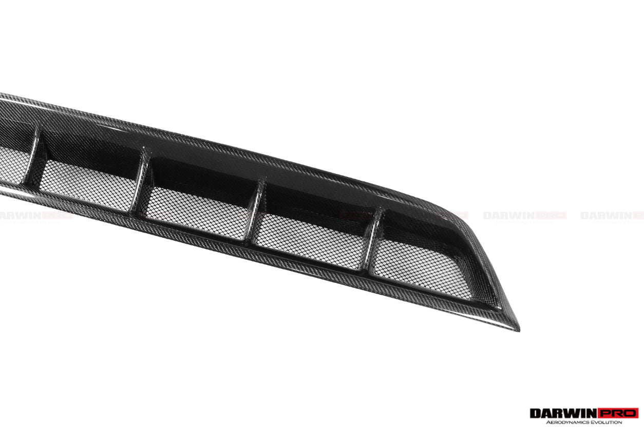 2020-2023 Tesla Model Y IMP Performance Carbon Fiber Front Bumper Grill - DarwinPRO Aerodynamics