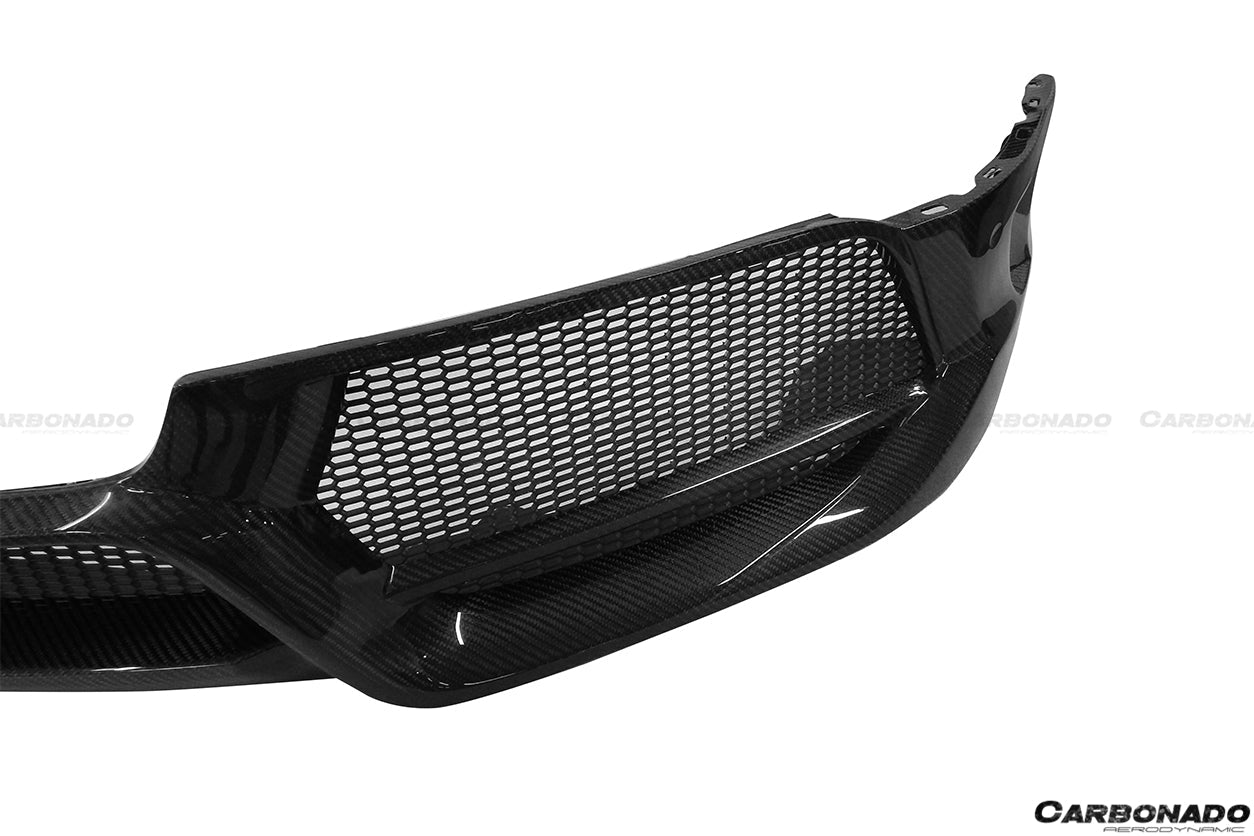 2012-2015 Bentley Continental  V8 GT/GTC/V8S - W12 GT/GTC/SPEED VRS Style Carbon Fiber Front Bumper - Carbonado