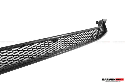 2015-2020 Lamborghini Huracan LP580 OE Style Carbon Rear Bumper Grill - DarwinPRO Aerodynamics