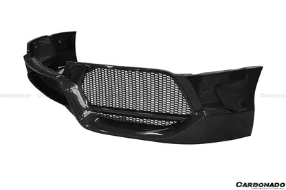2012-2015 Bentley Continental  V8 GT/GTC/V8S - W12 GT/GTC/SPEED VRS Style Carbon Fiber Front Bumper - Carbonado