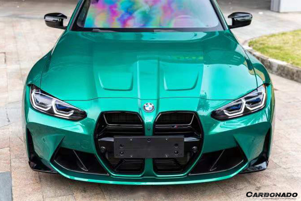 2021-UP BMW M3 G80 M4 G82/G83 OD Style DRY Carbon Fiber Gril (NO ACC) - Carbonado