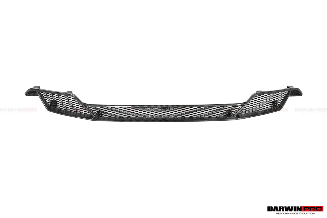 2015-2020 Lamborghini Huracan LP580 OE Style Carbon Rear Bumper Grill - DarwinPRO Aerodynamics