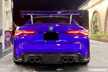 2014-2023 BMW M4 GTS2 Style Carbon Fiber Trunk Spoiler - DarwinPRO Aerodynamics