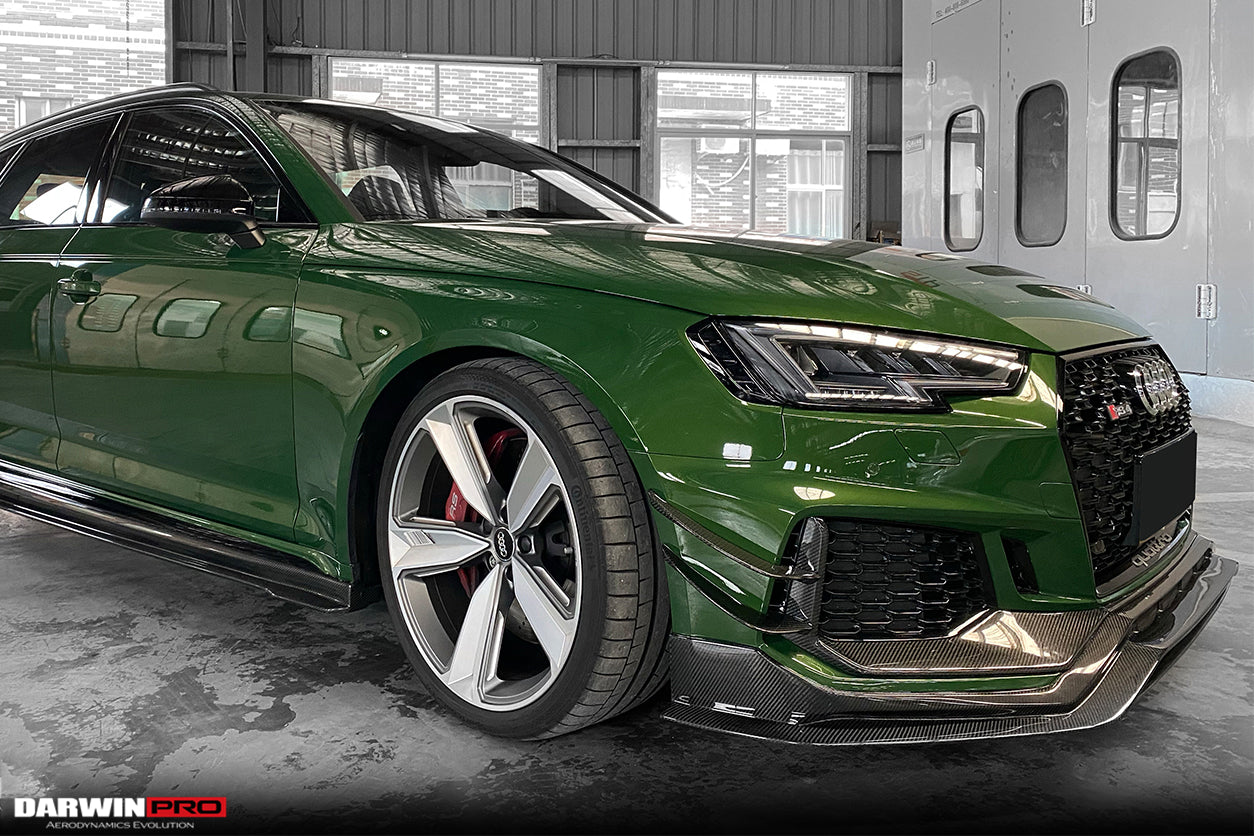 2017-2022 Audi RS4 B9 BKSS Style Side Skirts Under Board - DarwinPRO Aerodynamics