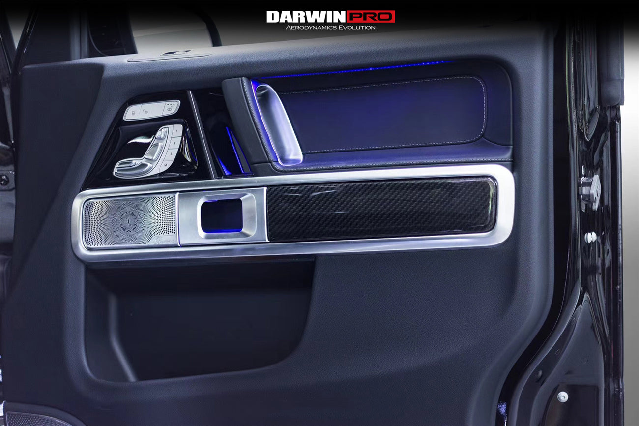 2019-2023 Mercedes Benz W464 G550/G63AMG G-Class G Wagon Dry Carbon Fiber Repalcement Interiors - DarwinPRO Aerodynamics