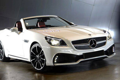 2011-2015 Mercedes Benz SLK CLASS R172 WD Style Front Bumper with led - Carbonado