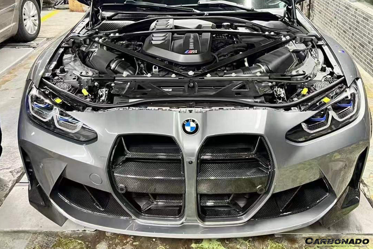 2021-UP BMW M3 G80 M4 G82/G83 OD Style DRY Carbon Fiber Gril (NO ACC) - Carbonado