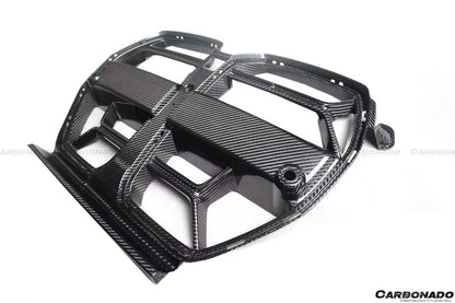 2021-UP BMW M3 G80 M4 G82/G83 OD Style DRY Carbon Fiber Gril (NO ACC) - Carbonado