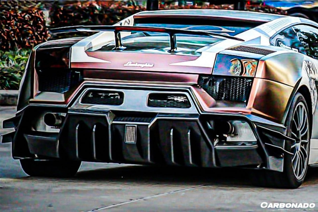 2004-2008 Lamborghini Gallardo Spyder IRON Style Wide Full Body kit - Carbonado Aero