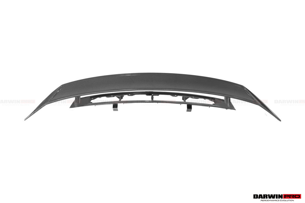 2016-2019 Audi R8 GEN2 V10 PLUS Coupe ONLY GT Style Carbon Fiber Trunk Wing w/ Base - DarwinPRO Aerodynamics
