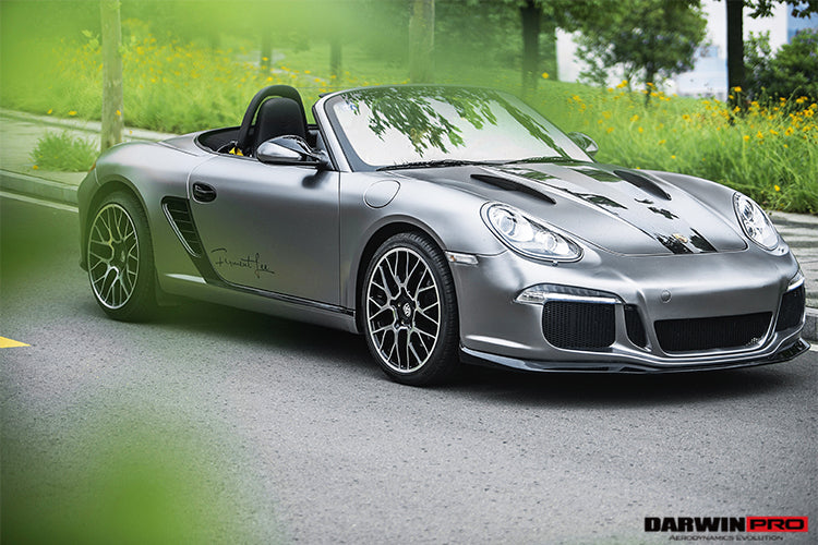 2009-2012 Porsche Cayman/Boxster 987.2 GT3 Style Partial Carbon Fiber Full Body Kit - DarwinPRO Aerodynamics