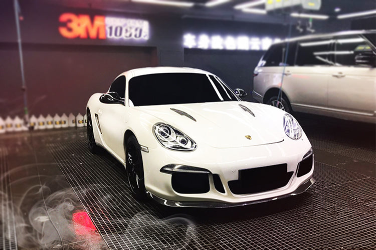 2009-2012 Porsche Cayman & Boxster 987.2 GT3 Style Front Bumper with Canards - DarwinPRO Aerodynamics