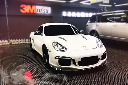 2009-2012 Porsche Cayman & Boxster 987.2 GT3 Style Front Bumper with Canards - DarwinPRO Aerodynamics