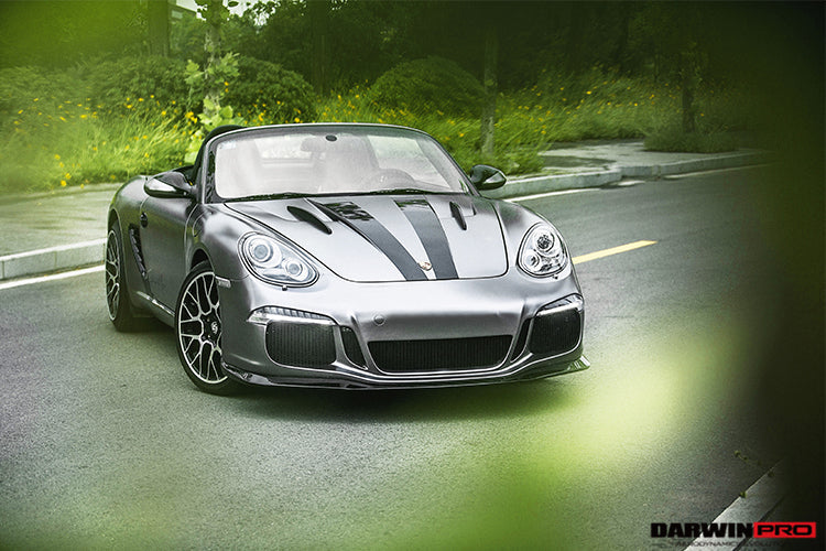 2009-2012 Porsche Cayman/Boxster 987.2 GT3 Style Partial Carbon Fiber Full Body Kit - DarwinPRO Aerodynamics