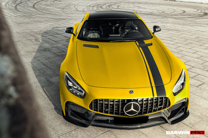 2017-2021 Mercedes Benz AMG GT/GTS/GTC IMP Performance Partial Carbon Fiber Front Bumper - DarwinPRO Aerodynamics