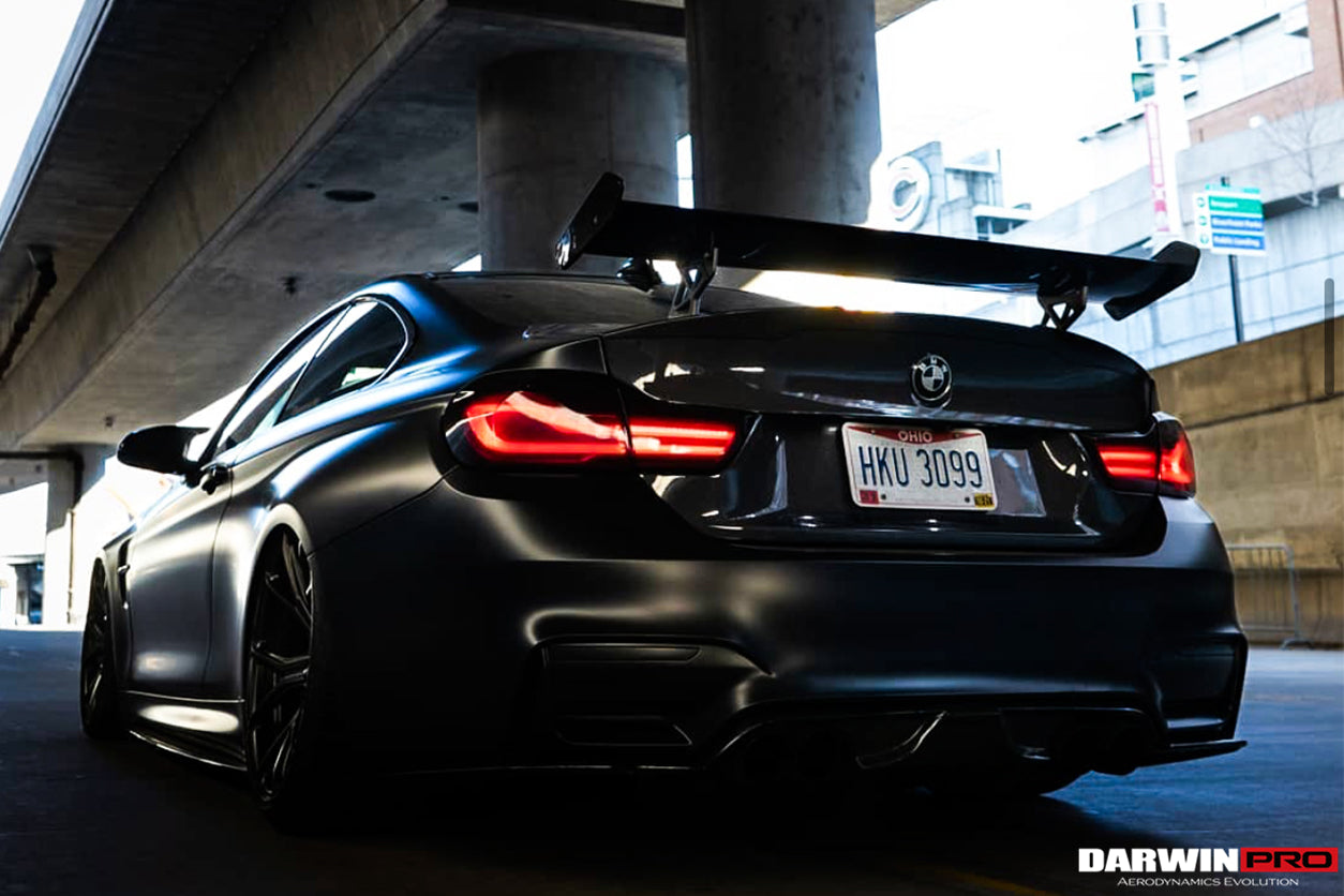 2014-2020 BMW M4 F82 GTS Style Trunk Spoiler - DarwinPRO Aerodynamics