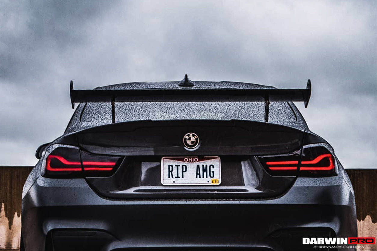 2014-2020 BMW M4 F82 GTS Style Trunk Spoiler - DarwinPRO Aerodynamics