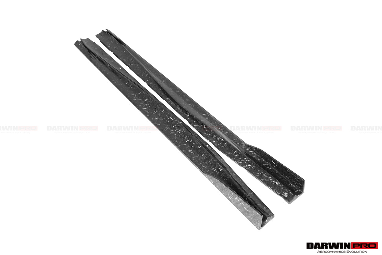 2008-2022 Nissan GTR R35 EBA BKSS Style Carbon Fiber Side Skirts - DarwinPRO Aerodynamics