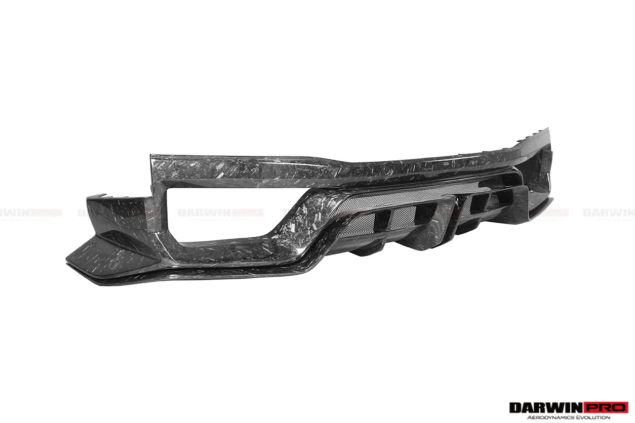 2017-2022 Nissan GTR R35 EBA BKSS Style Carbon Fiber Rear Diffuser - DarwinPRO Aerodynamics