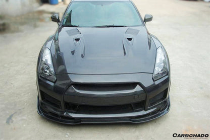 2008-2016 Nissan GTR R35 CBA/DBA BSE2 Style Front Bumper - Carbonado