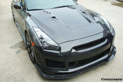 2008-2016 Nissan GTR R35 CBA/DBA BSE2 Style Front Bumper - Carbonado