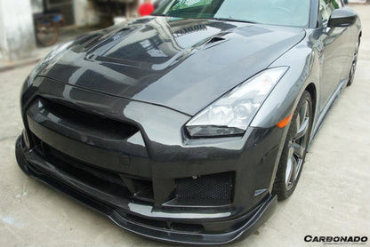 2008-2016 Nissan GTR R35 CBA/DBA BSE2 Style Front Bumper - Carbonado