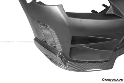 2008-2016 Nissan GTR R35 CBA/DBA BSE Style Front Bumper - Carbonado