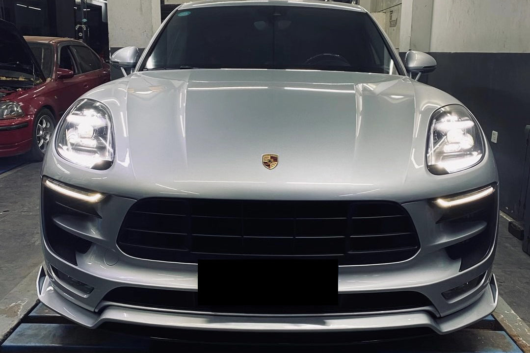 2014-2017 Porshe Macan GTS/Turbo/S ATS Style Carbon Fiber Front Lip - Carbonado