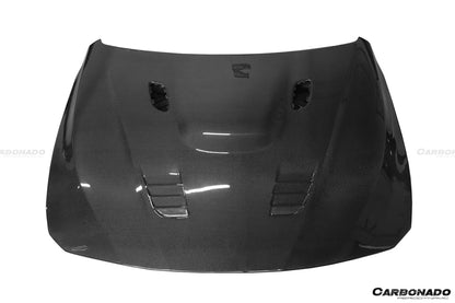 2013-2019 BMW 3 Series F30 F35 RZ Style Carbon Fiber Hood - Carbonado