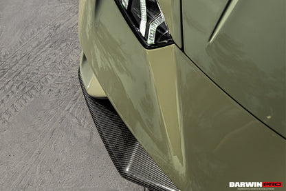 2015-2020 Lamborghini Huracan LP610/LP580/EVO Performante Style Partial Carbon Front Bumper - DarwinPRO Aerodynamics