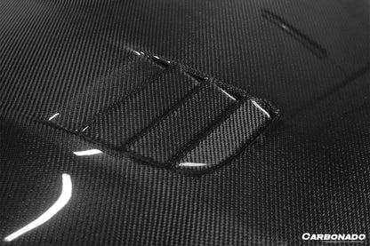 2013-2019 BMW 3 Series F30 F35 RZ Style Carbon Fiber Hood - Carbonado