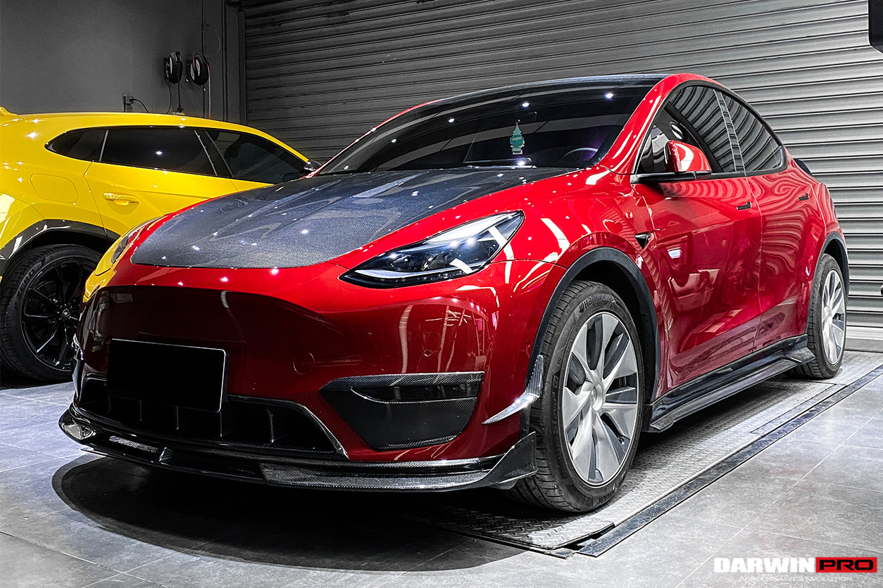 2020-2023 Tesla Model Y IMP Performance Carbon Fiber Hood - DarwinPRO Aerodynamics