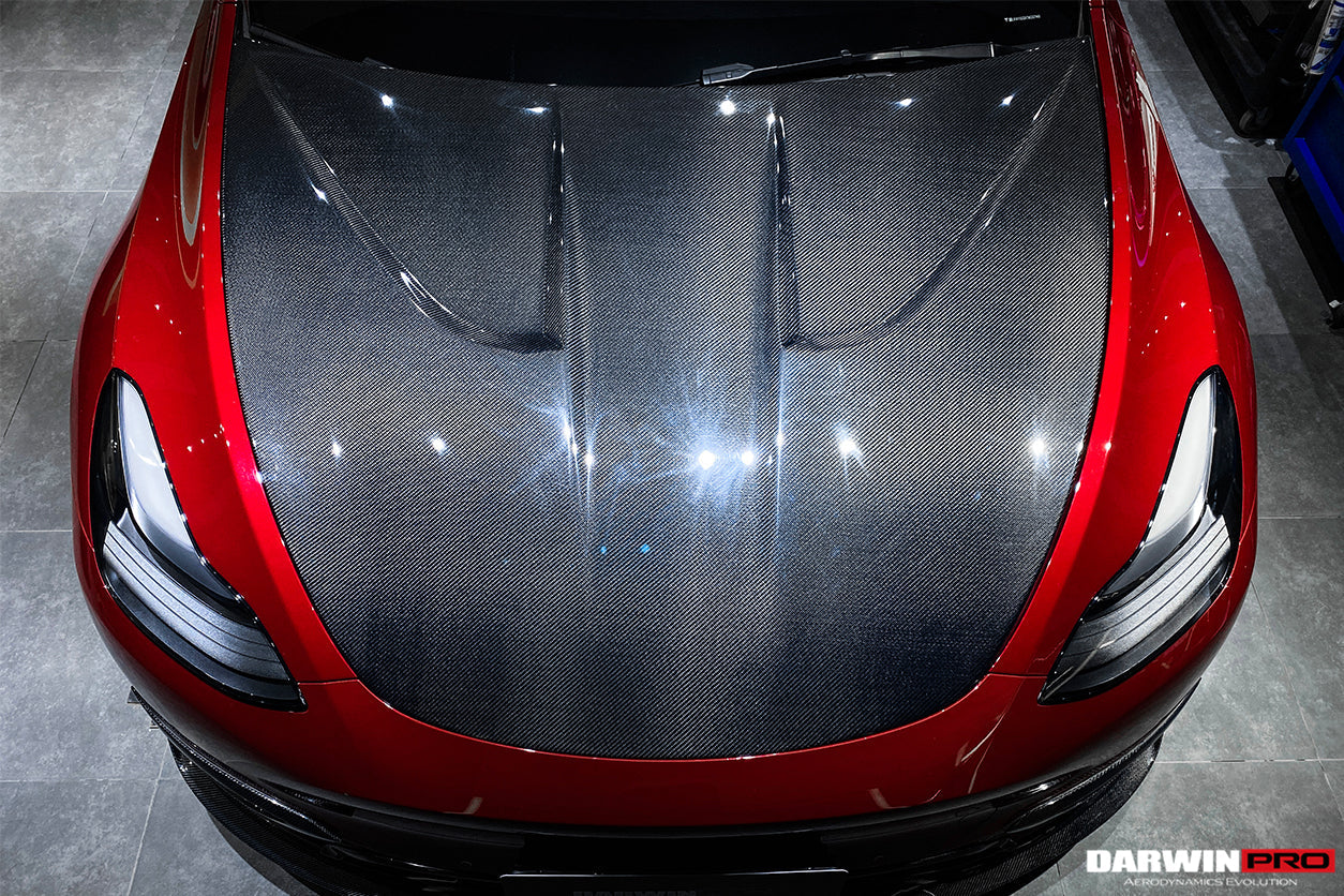 2020-2023 Tesla Model Y IMP Performance Carbon Fiber Hood - DarwinPRO Aerodynamics