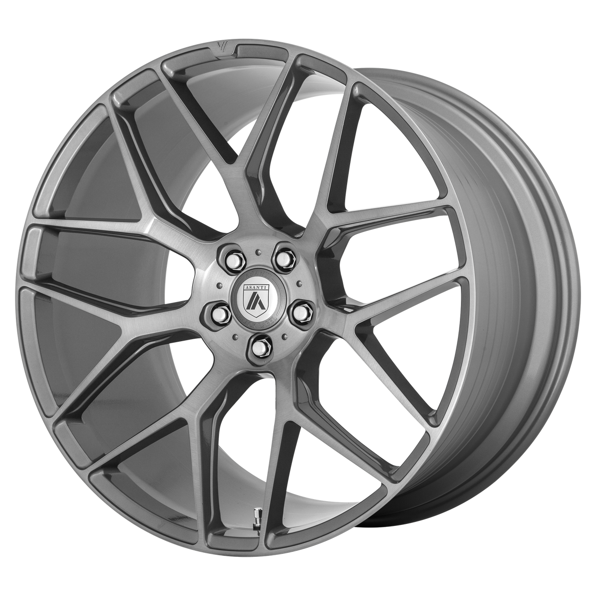 Asanti Abl-27 Dynasty – 22x9 5x114.3 Titanium Brushed (Square Set of 4)