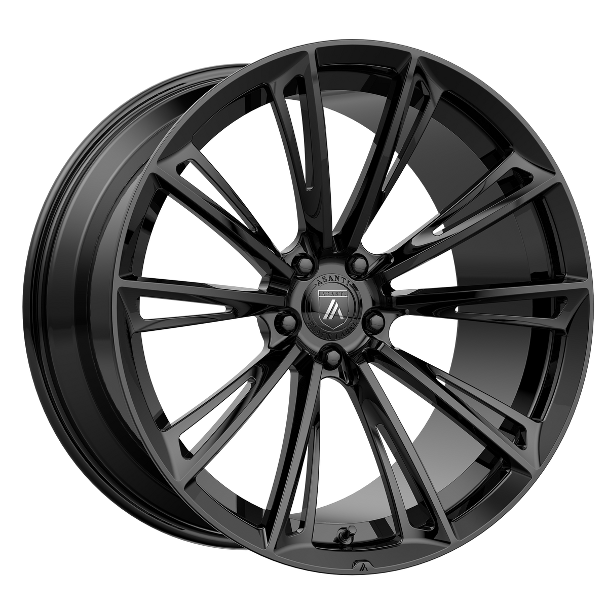 Asanti Abl30 Corona – 24x10 6x135 Gloss Black (Square Set of 4)