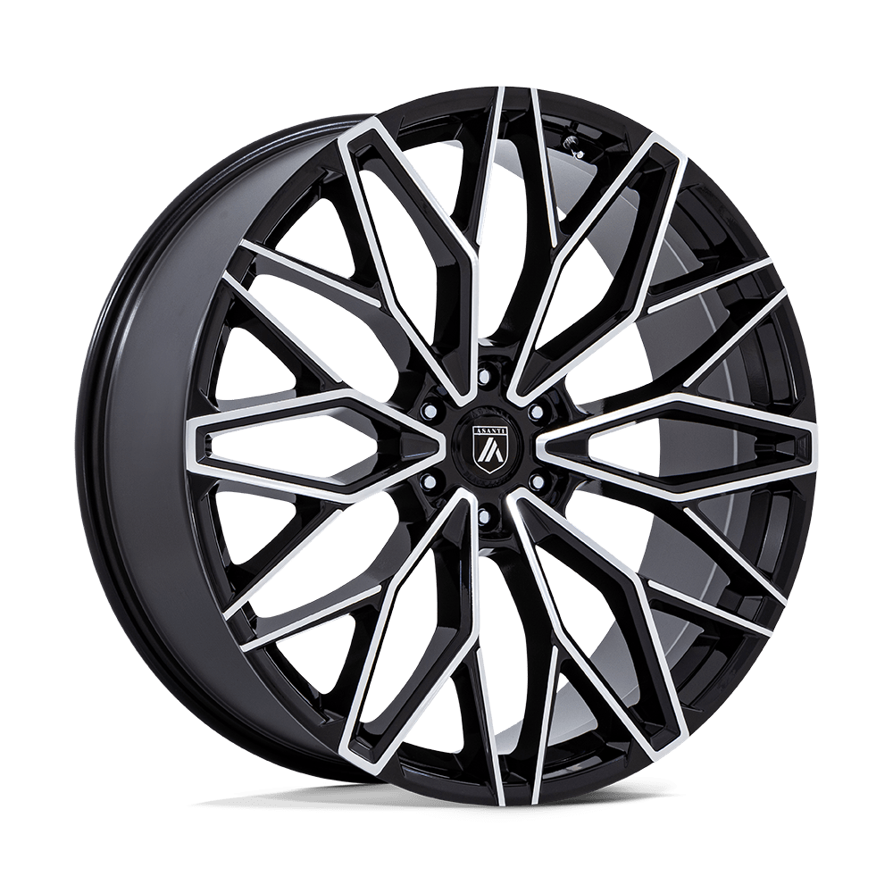 Asanti AB050 Mogul 6 – 26x10 6x139.7 Gloss Black Machined (Square Set of 4)