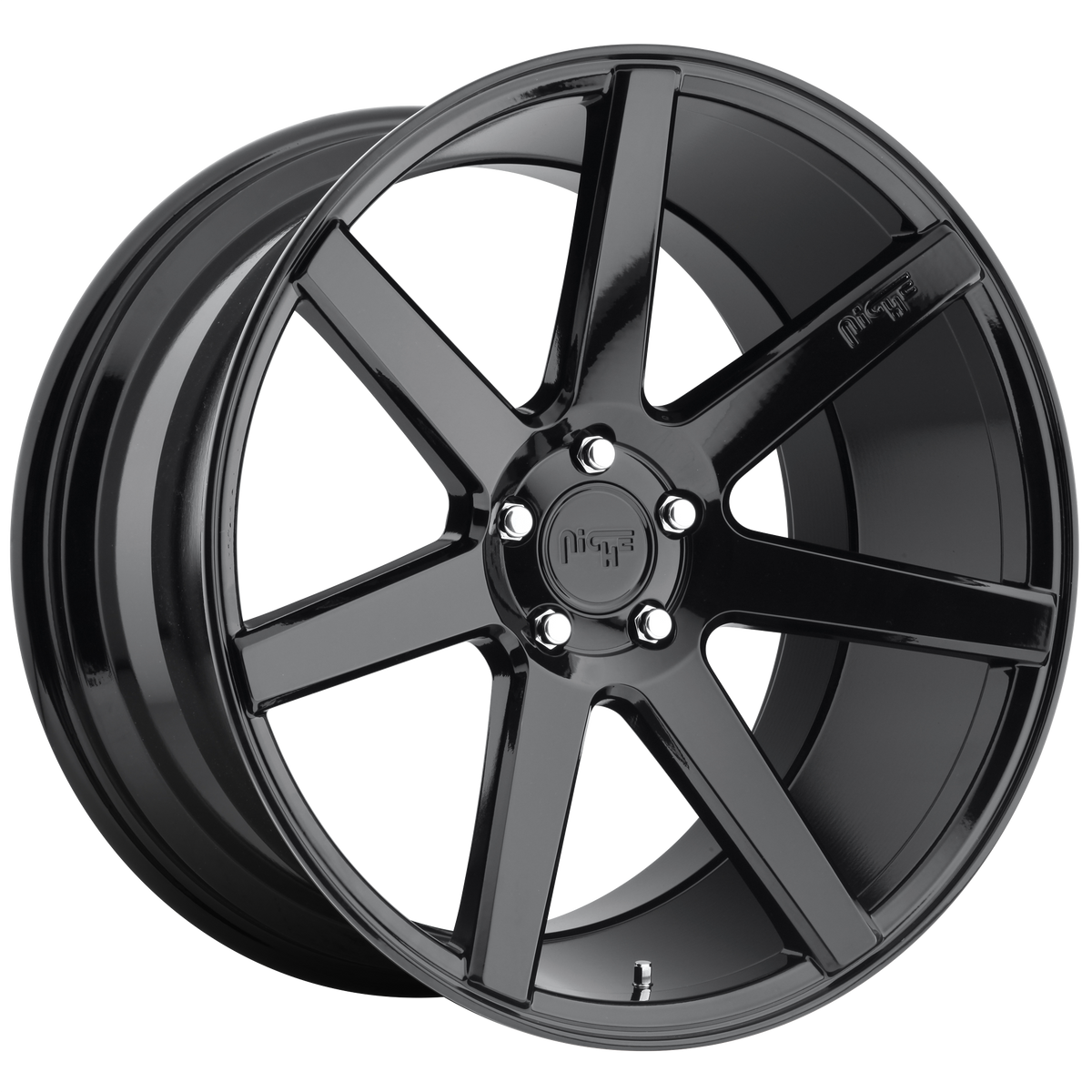 Niche M168 Verona – 20x9 5x115 Gloss Black (Square Set of 4)